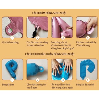 Bong bóng trang trí sinh nhật cho bé trai