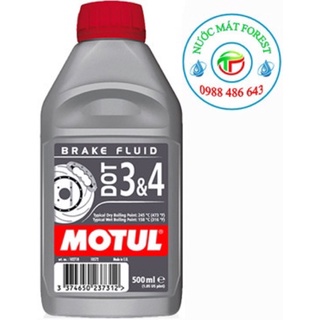 Dầu thắng motul dot 3 & 4 tổng hợp 0.5Lit hàng nhập khẩu