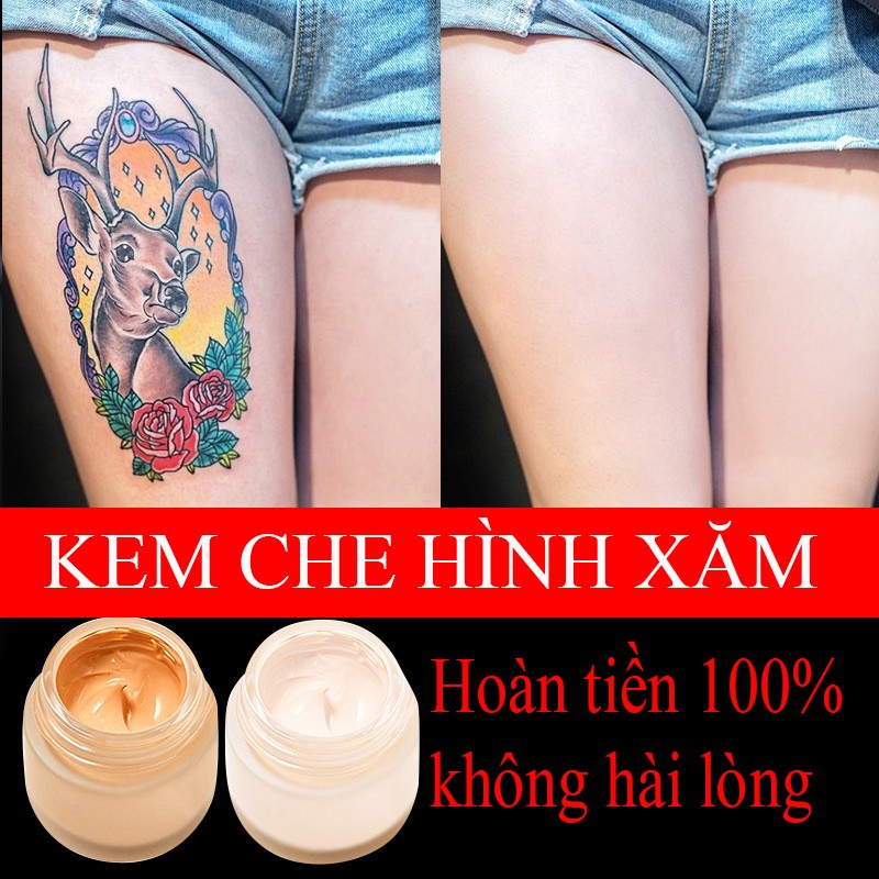 Kem che hình xăm chuyên nghiệp 2 mầu USA