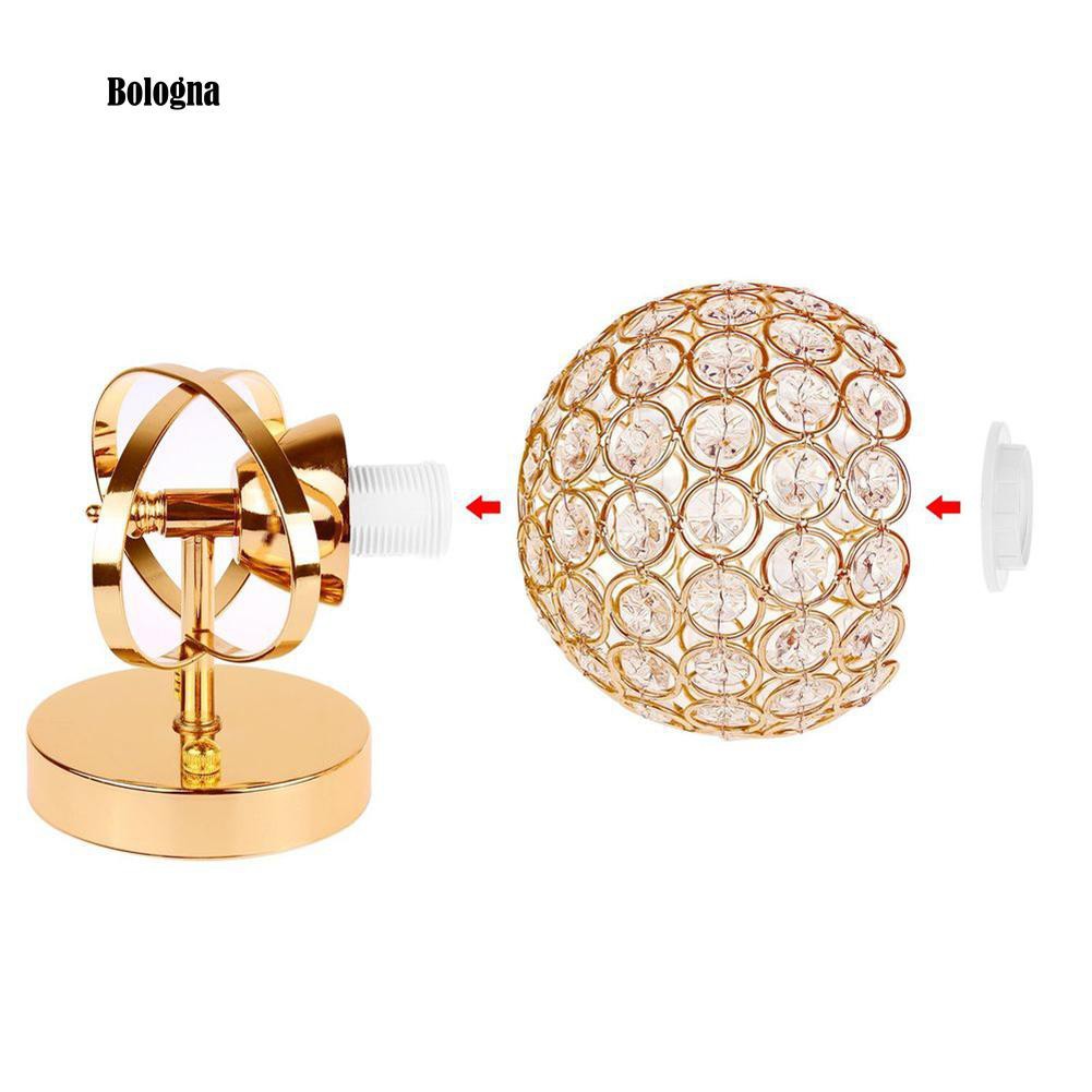 Bộ đèn LED treo tường thiết kế hình viên pha lê xinh xắn - kèm bóng LED