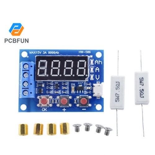 NEW  Thiết Bị Kiểm Tra Pin Sạc Điện Thoại  Led Li-Ion Lithium Socket 18650 Máy kiểm tra pin