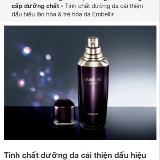 Tinh chất dưỡng da menard