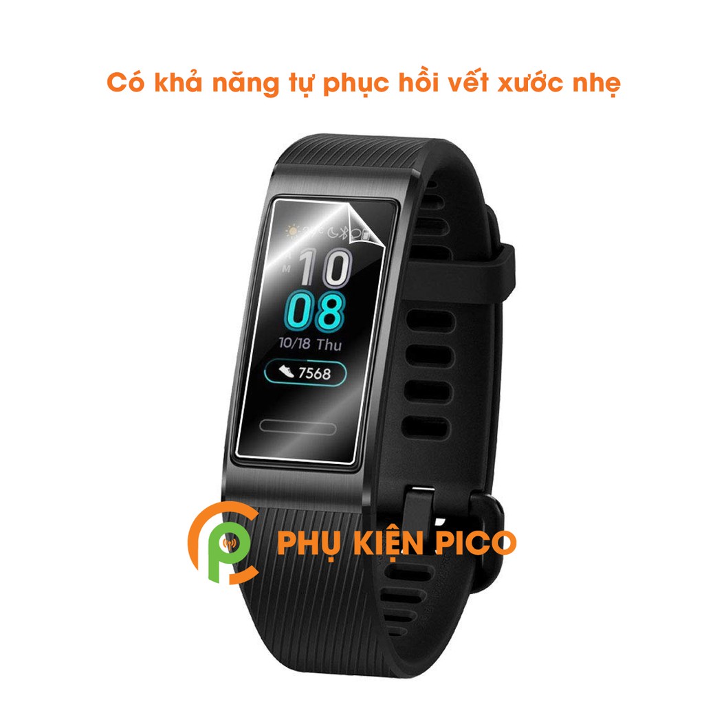 [XẢ KHO] Dán màn hình Huawei Band 4 dẻo trong suốt - Dán dẻo màn hình đồng hồ Huawei Band 4 PPF cao cấp full màn hình