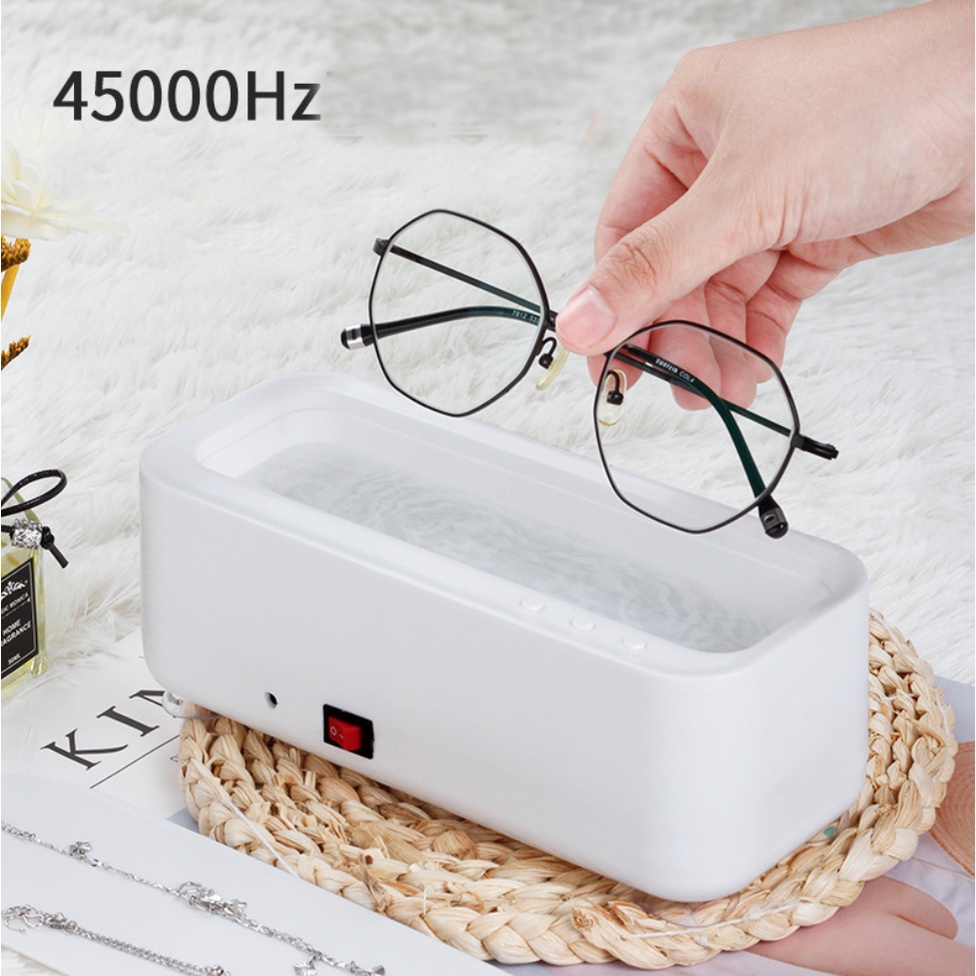 Máy làm sạch trang sức vật dụng cá nhân bằng sóng Siêu Âm WhiteSonic 45kHz