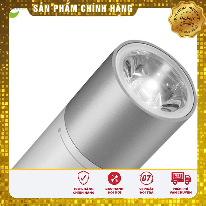 [Sale] Đèn Pin Siêu Sáng Xiaomi flashlight Tích Hợp Sạc Dự Phòng - Bảo Hành 6 Tháng- Shop Thế Giới Điện Máy .