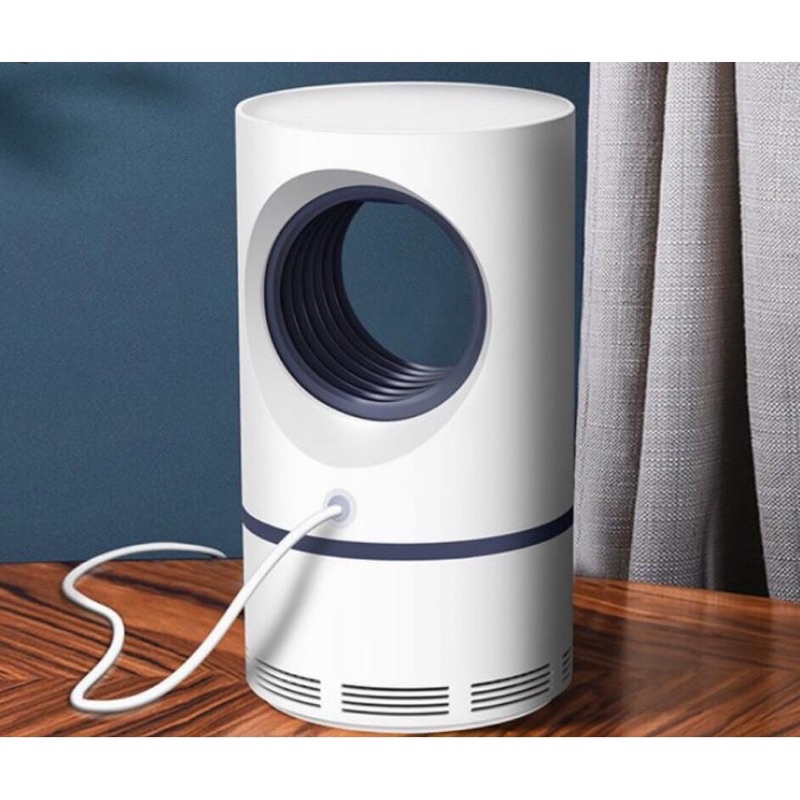 Đèn Bắt Muỗi ⚡𝑭𝑹𝑬𝑬 𝑺𝑯𝑰𝑷⚡Hình Trụ Cổng USB, Kiểu Dáng Siêu Đẹp, Máy Bắt Muỗi Thông Minh Công Nghệ Đèn Led