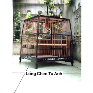 Lồng chim chào mào Xưởng Lồng Chim Bảo Anh, Lồng chim thái đấu khảm vanh trai vanh đáy LCM01