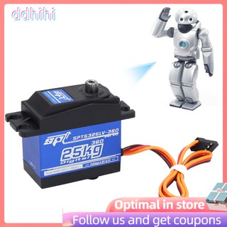 RC Động Cơ Servo 360 Độ Spt5325Lv-360 25kg Cho Robot Điều Khiển Từ Xa
