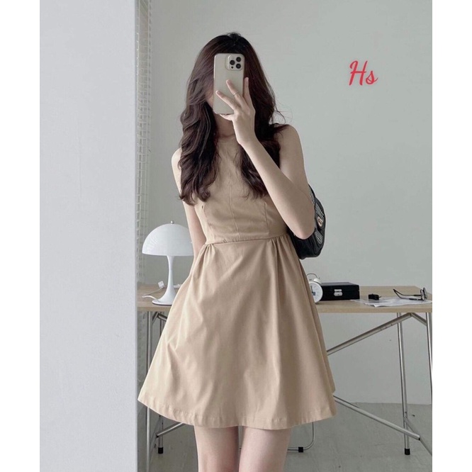 Váy thô hở lưng HSU1