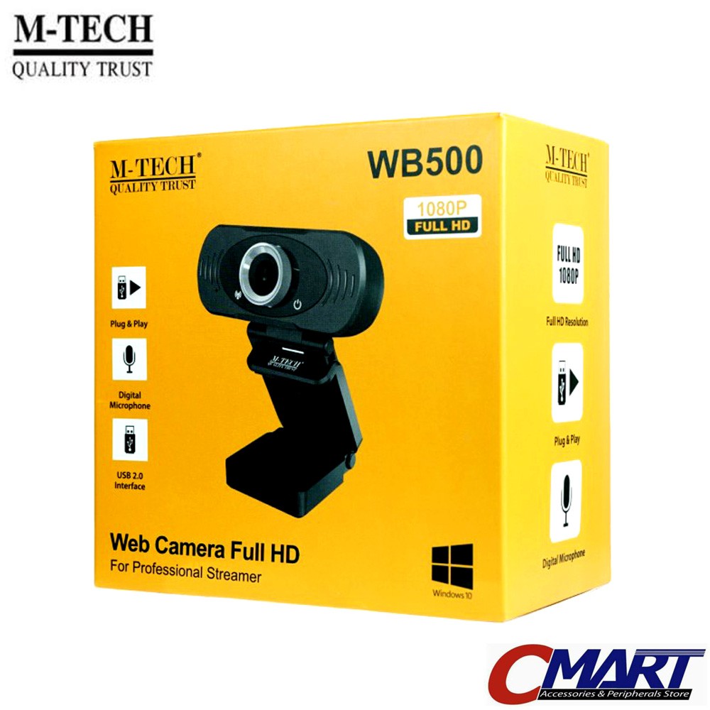 Webcam Hd1080p Wb-500 Kèm Mic