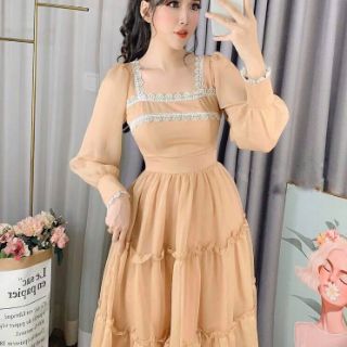 (Giảm giá )🌻ĐẦM NHÚN BÈO