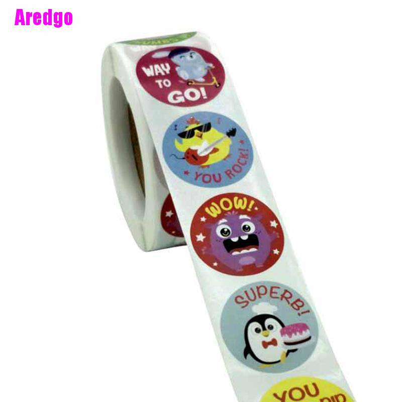 Set 500 Sticker Dán Trang Trí Nhiều Màu Sắc