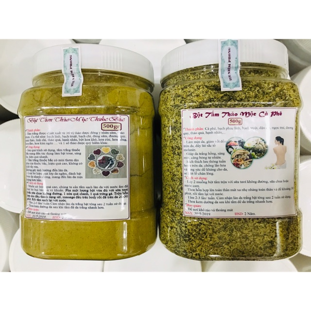 Bột Tắm Trắng Da Thảo Dược Th.Bắc Handmade