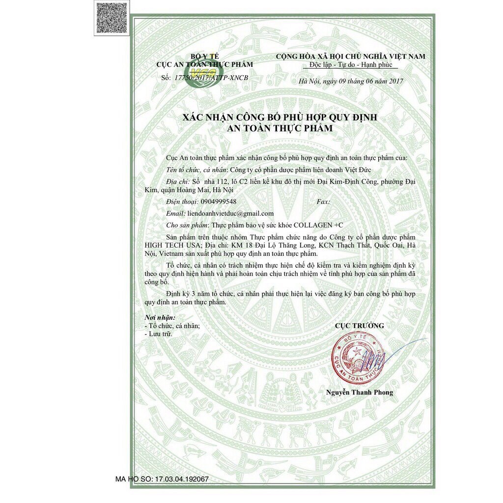 Collagen C 16000mg đẹp da, chống lão hóa, mờ thâm, trắng da Hộp 60 viên