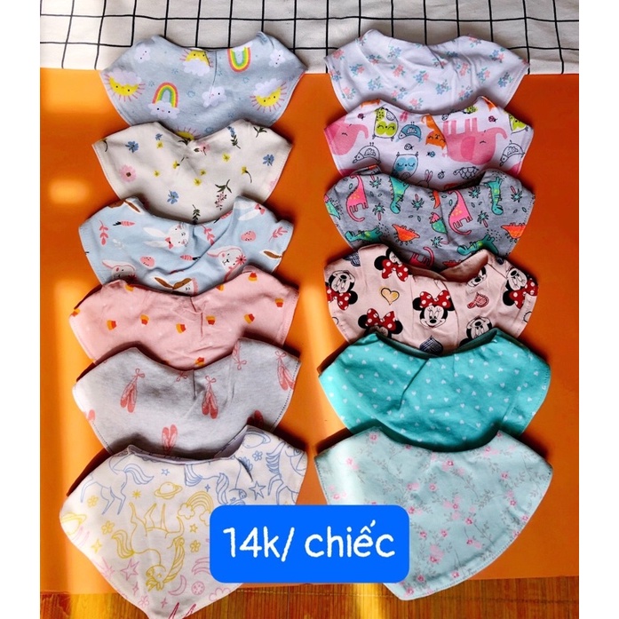 Set 5 yếm bé gái