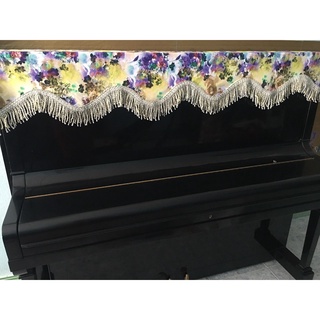 KHĂN PHỦ ĐÀN PIANO UPRIGHT LỤA - L01