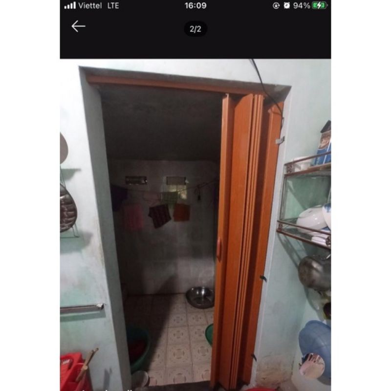 CỬA NHỰA XẾP NHÀ TẮM 0.7mx1.8m GIÁ RẺ