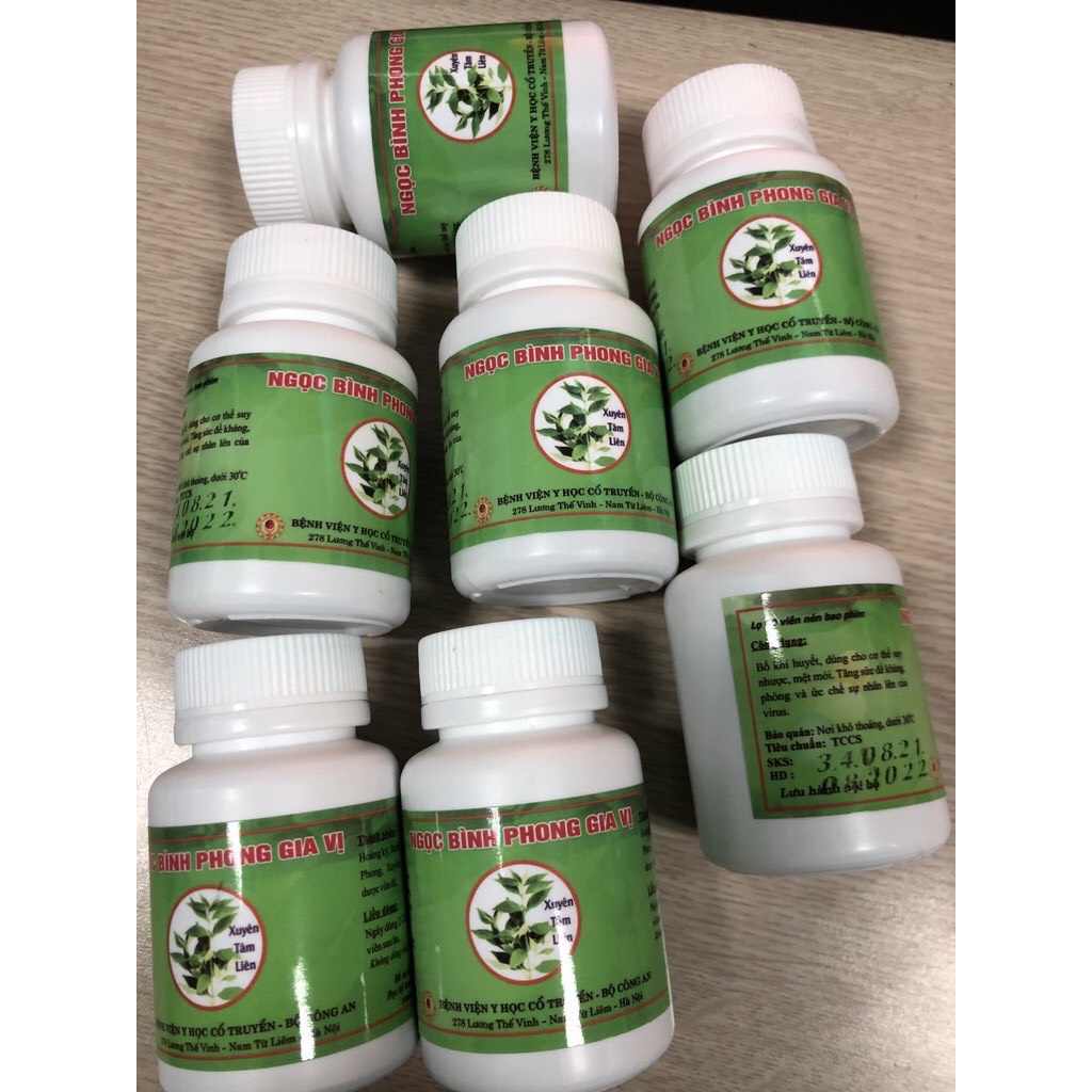 Xuyên Tâm Liên - Ngọc Bình Phong Gia Vị - Bệnh viện YHCT Bộ Công An