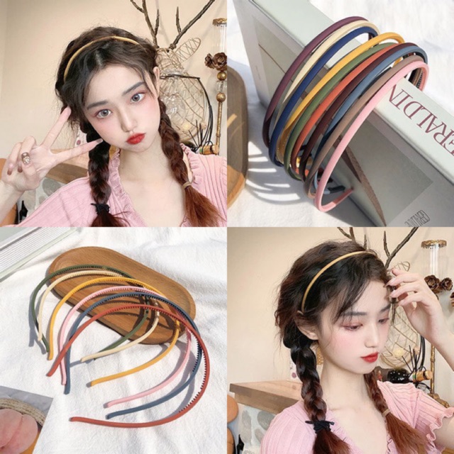 (Hàng Mới Về) Băng Đô Nhung Mịn Lấp Lánh Phong Cách Hàn Quốc Cho Nữ