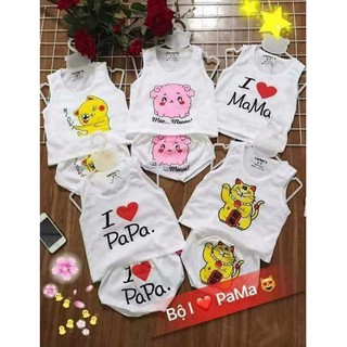 Set 5 bộ chip trắng mèo thần tài