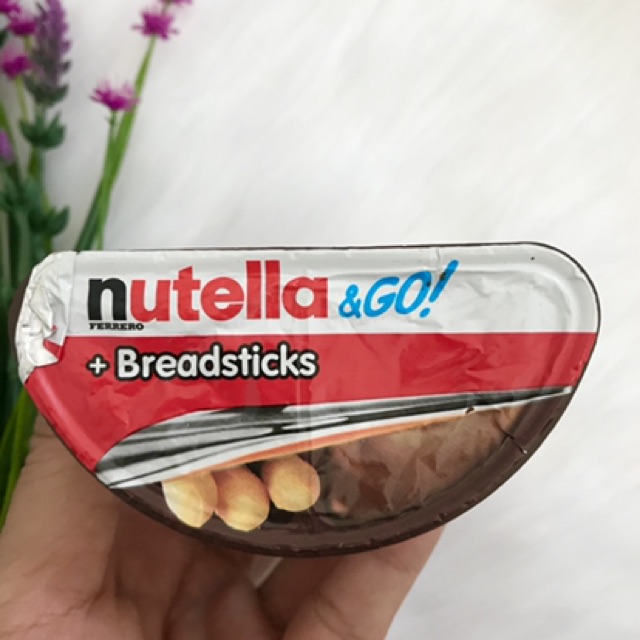 ❤️ Sale Xả Kho [Date 7/2021] Bánh que chấm mứt kem Socola hạt dẻ Nutella Hazelnut Mỹ | BigBuy360 - bigbuy360.vn