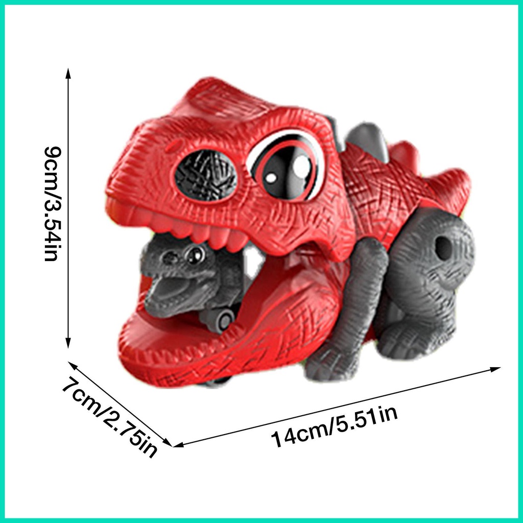 Đồ Chơi Khủng Long Kéo Xe Chạy Bằng Pin Vui Nhộn Cho Bé