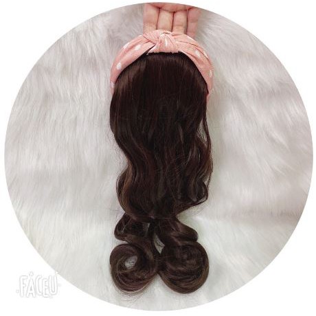 Bờm tóc xoăn cho bé (2-10 tuổi)