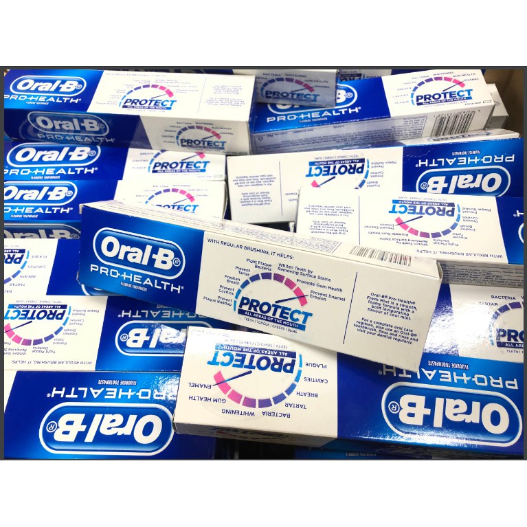 Kem đánh răng Oral-B Pro Health Clean Mint Toothpaste 190gr