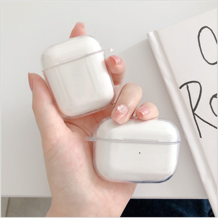 Vỏ bảo vệ bao đựng tai nghe vỏ trong nhựa TPU vỏ mềm cao cấp airpod 1/2/3 - JERRY SHOP