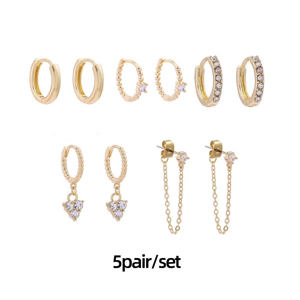 Set khuyên tai thời trang dành cho nữ