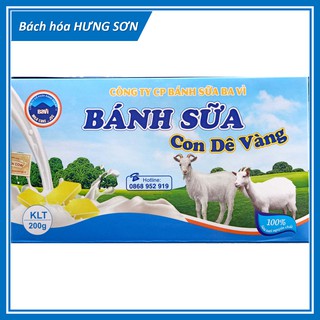 Bánh Sữa Con Dê Vàng Ba Vì 200g