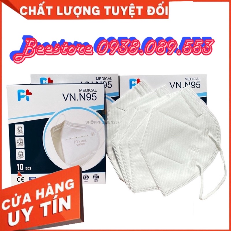 COMBO 10 KHẨU TRANG KO VAN N95 VNN CHÍNH HÃNG