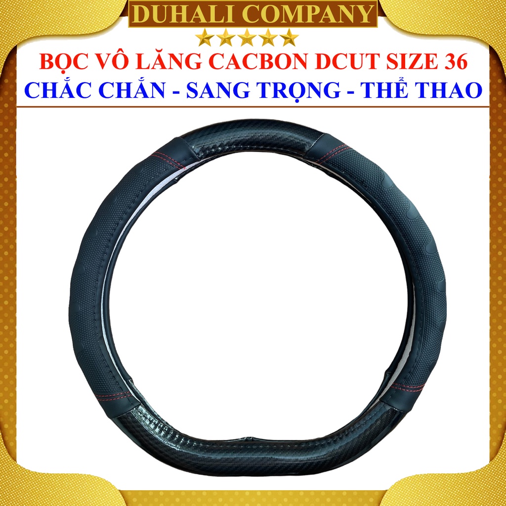 [D-CUT] Bọc Vô Lăng - Bọc Vô Lăng Ô Tô - Da Pu Cao Cấp, Ôm Khít, Chống Trơn Trượt, Hàng Đẹp - Họa Tiết Cờ Pháp - Duhali