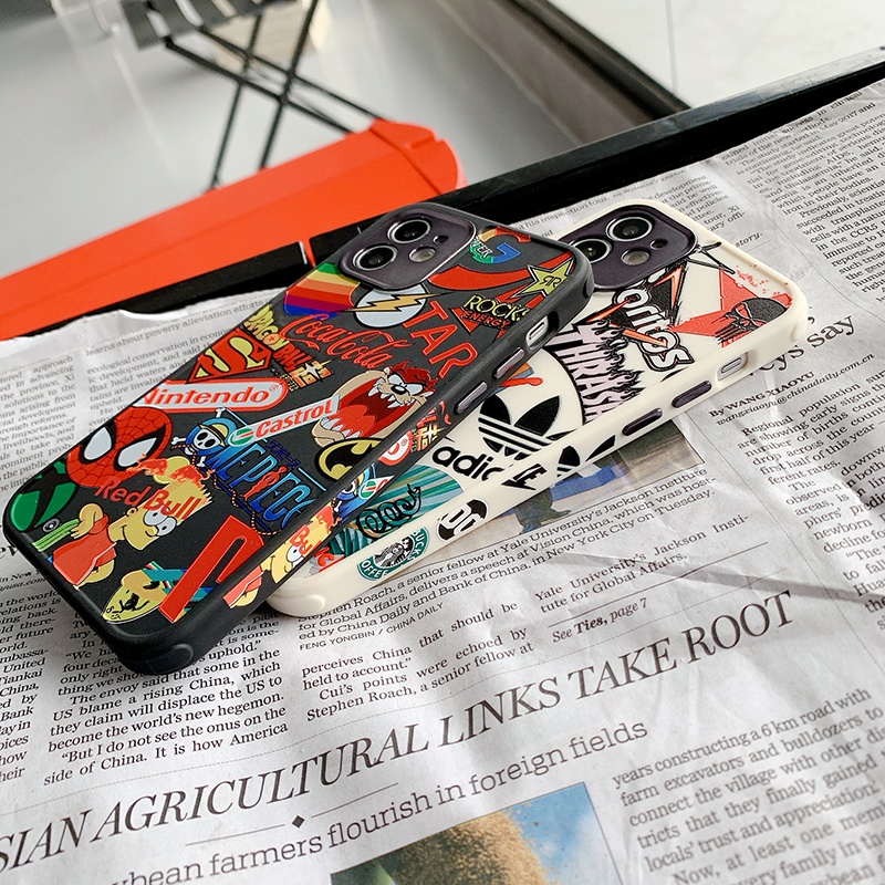 Ốp Điện Thoại Chống Va Đập Cho iPhone 13 Pro Max 11 Pro Max 12 Pro Max 7 8 Plus X XS Xmax XR 12