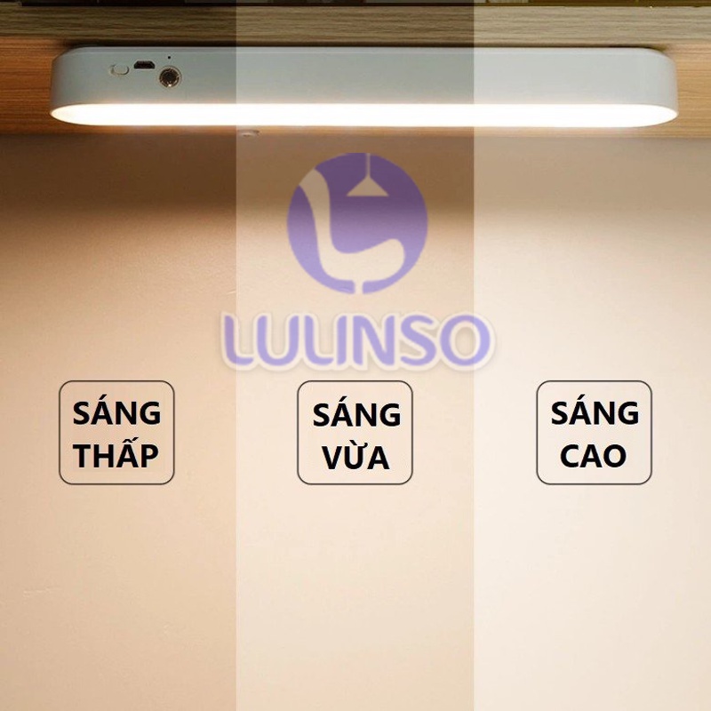 Đèn LED Cảm Ứng Chạm LULINSO, đèn trang điểm, bàn tủ quần áo, điều chỉnh 3 mức độ sáng