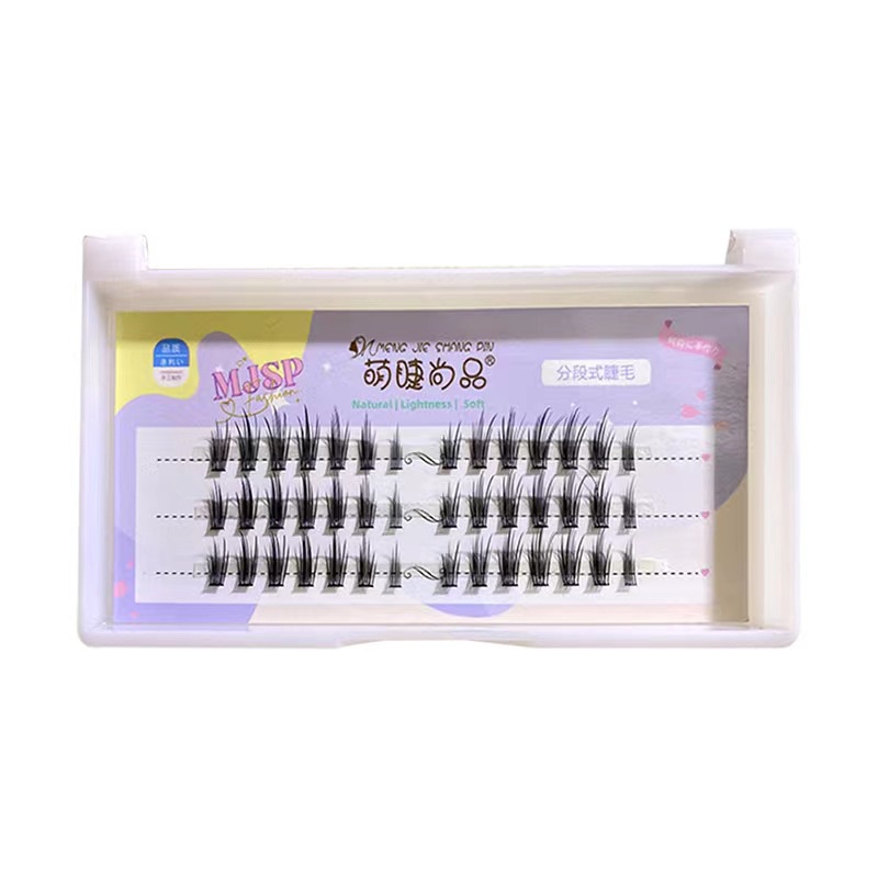 Cặp Lông Mi Giả 3D Quỷ Nhỏ Mềm Mại Tự Nhiên Phong Cách Hàn Quốc（Gửi keo dán miễn phí）