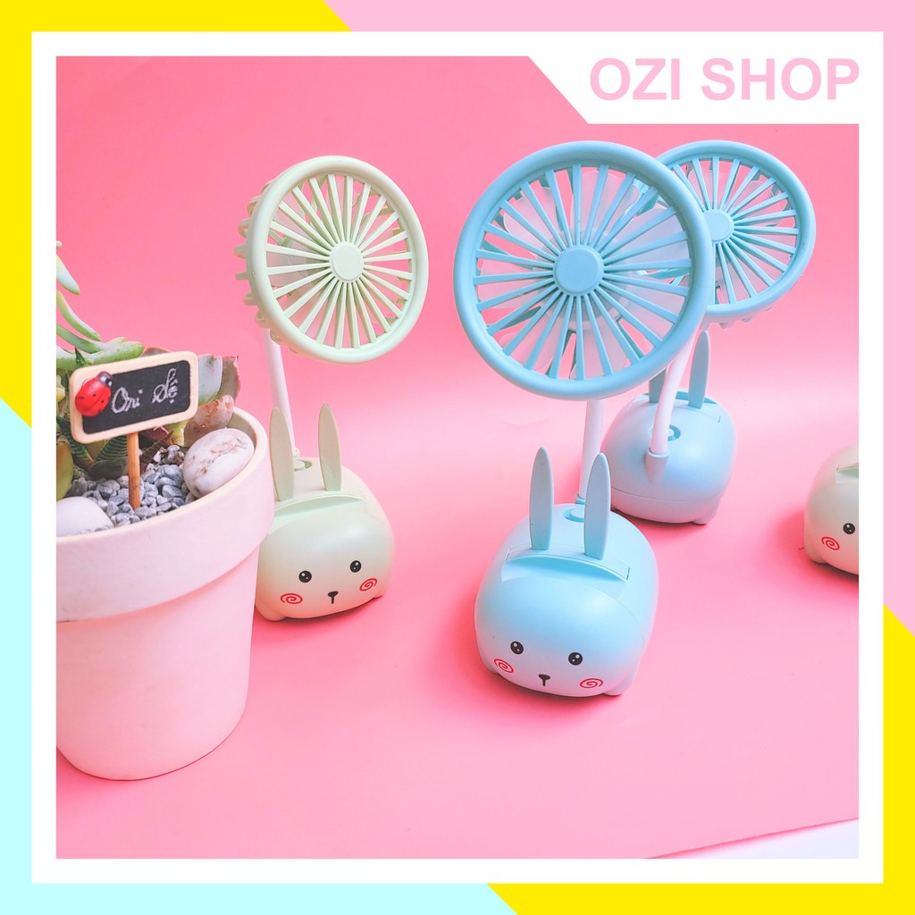 Quạt mini để bàn hình mèo siêu dễ thương - có kèm giá đỡ điện thoại #5