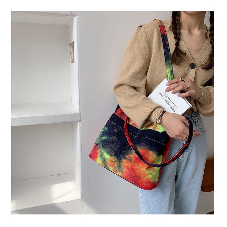 Túi tote đeo vai ENVIROSAX bằng vải dệt thời trang thu đông cho nữ