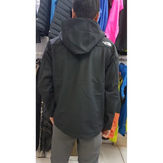 Áo khoác nam TNF Soft shell Màu Ghi