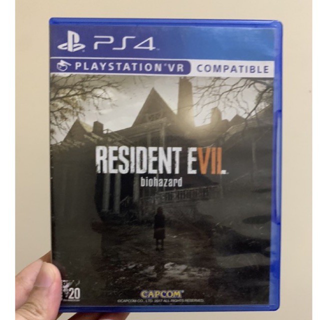 Máy Chơi Game Ps4 Resident Evil 7 Vii Re7 Evii Re Playstation Ps 4 Village 8 Viii Evil7 Bd Ps5