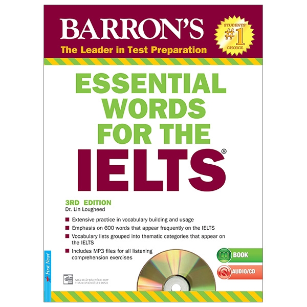 Sách - Essential Words For The IELTS 3rd Edition (Kèm 1CD)