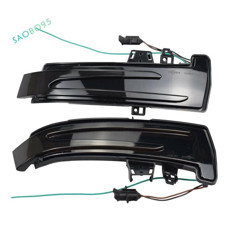 Đèn xi nhan bóng LED màu xanh dương gắn gương chiếu hậu cho Mercedes-Benz W221 W212 W204 W246