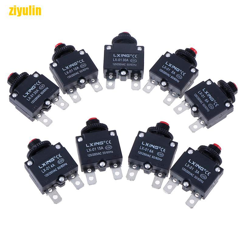 Cầu Dao Bảo Vệ Quá Tải 3A 4A 5A 6A 8A 10A 15A 20A