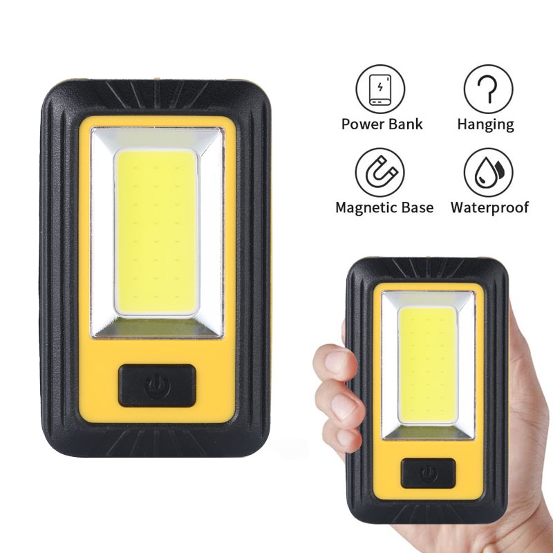 Đèn Led COB Hít Nam Châm Chống Nước 3 Chế Độ Sáng Tiện Dụng Cho Sửa Chữa Xe Hơi