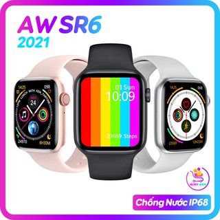[CỰC HOT] Smart Watch SR6 Mới Nhất 2021 Chống Nước IP68, Gọi Điện Bluetooth