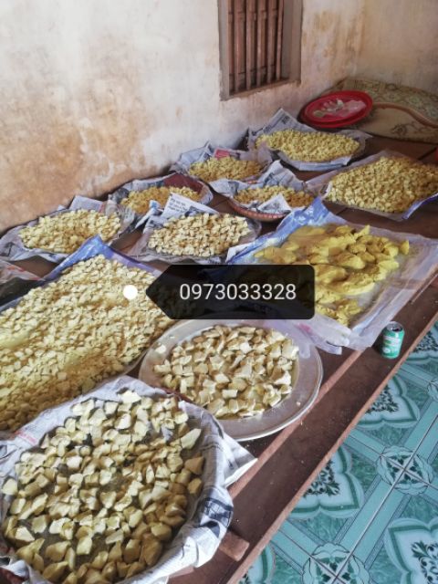 TINH BỘT NGHỆ NGUYÊN CHẤT 100% NHÀ LÀM