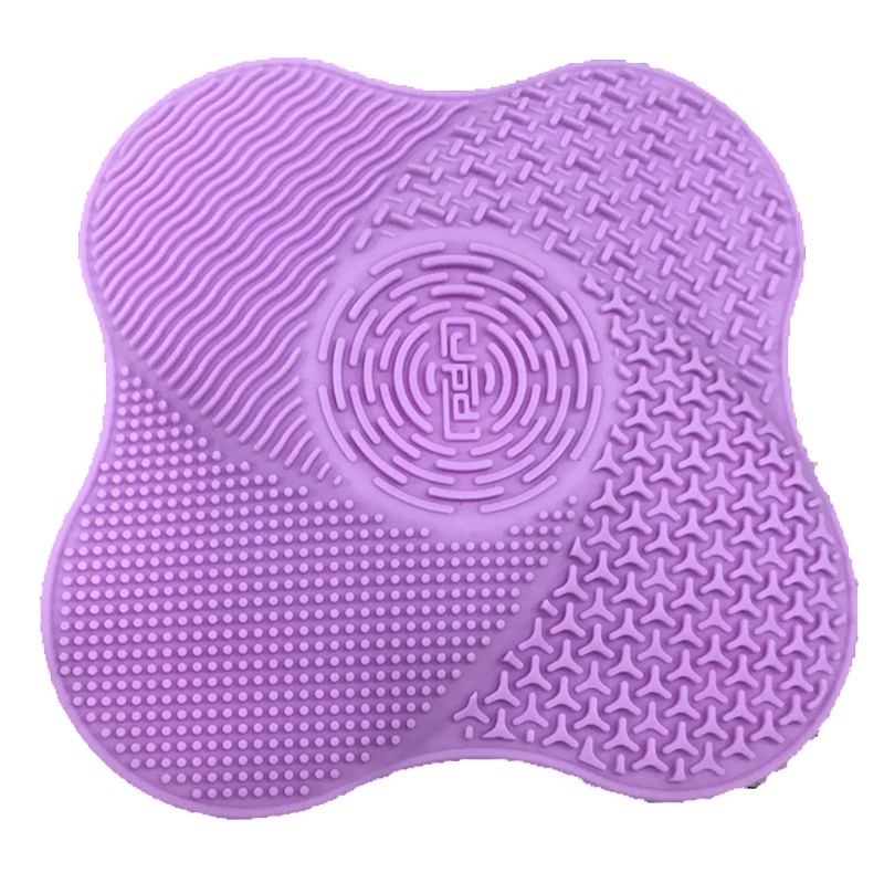 Miếng Silicone Vệ Sinh Cọ Trang Điểm Tiện Lợi