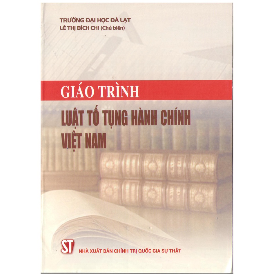 Giáo trình luật tố tụng hành chính Việt Nam