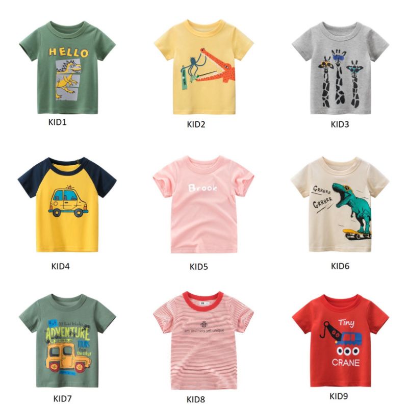 Áo phông hãng 27kids cho bé trai hàng chuẩn đẹp