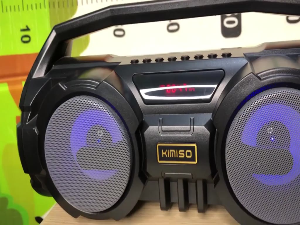 Loa Bluetooth Mini Karaoke Kimiso KM-S1 Giá Rẻ Tặng 2 Mic Bass Căng Hàng Chính Hãng | BigBuy360 - bigbuy360.vn